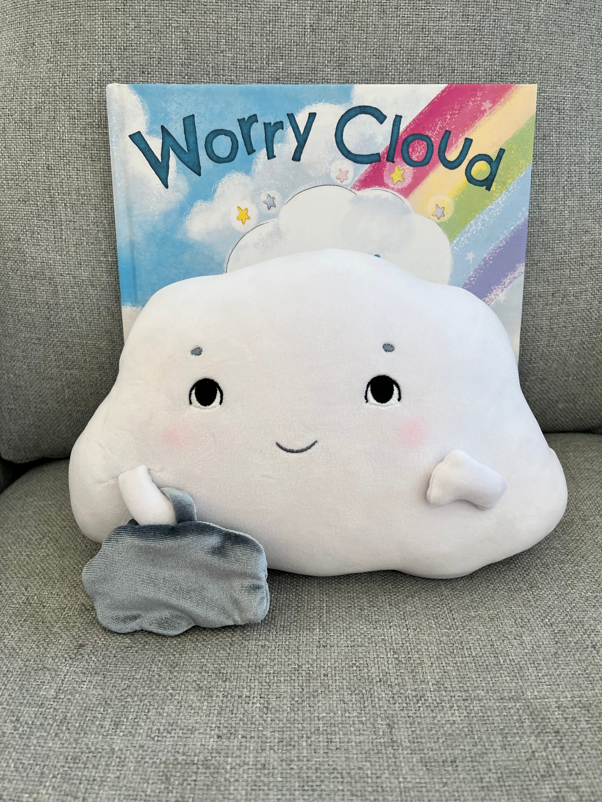 Worry Cloud Book and Plush Toy Bundle